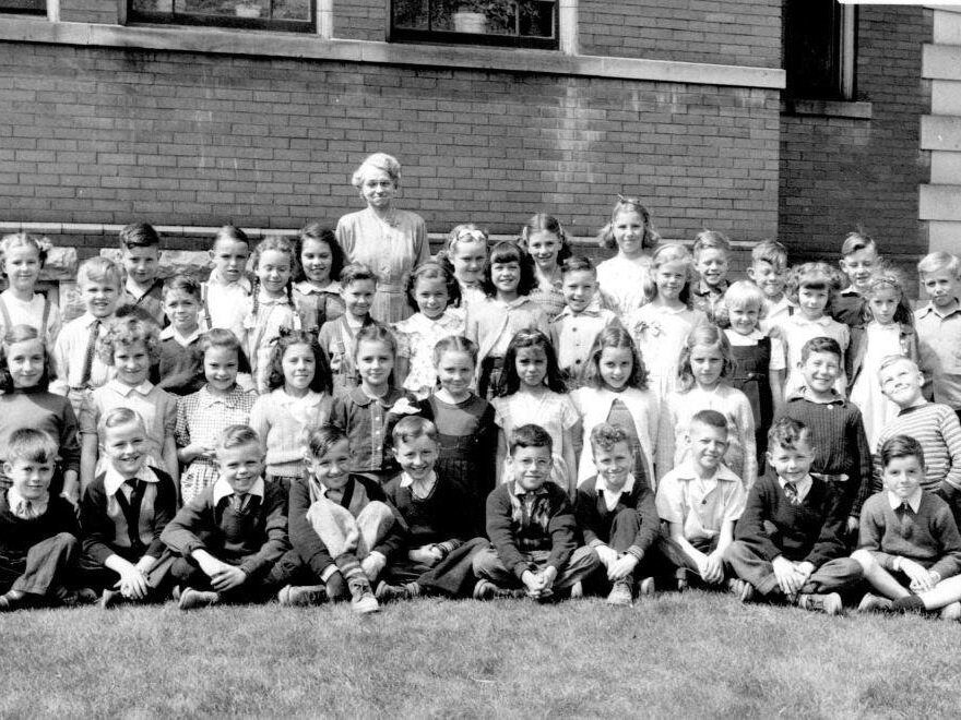 Historic photograph — Rolph Street Public School