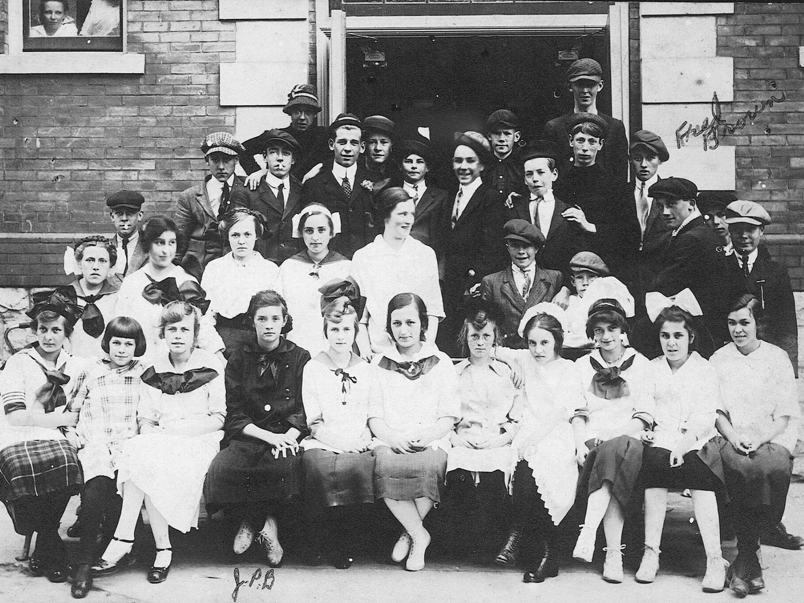 Historic photograph — Rolph Street Public School