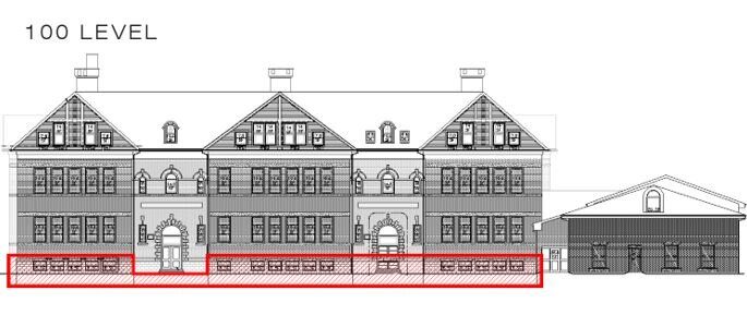 Weston - Unit 111 building elevation
